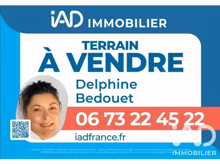 vente terrain à bâtir 1 500 m²