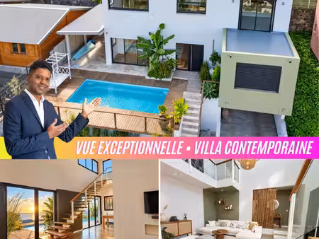 maison t3 de 120 m² avec piscine et vue panoramique construite