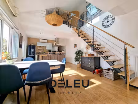 appartement duplex 115m² - 2 chambres - terrasse - parking