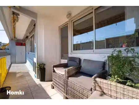 nice ouest – cassin / kirchner | 3 pièces traversant avec grand balcon  vue dégagée et ape