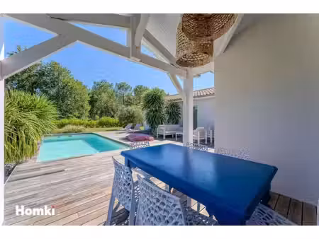 sanguinet – maison récente avec piscine  grand terrain et accès direct à la forêt