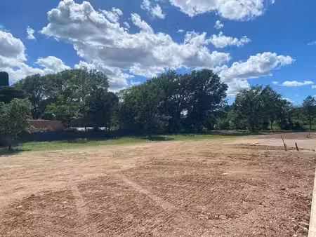 vente terrain neuf 970m2 villecroze - 120000 € - surface privée