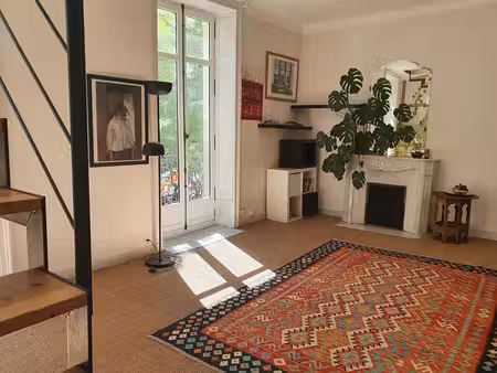 nantes centre-vue erdre - beau duplex familial avec extérieur et stationnement