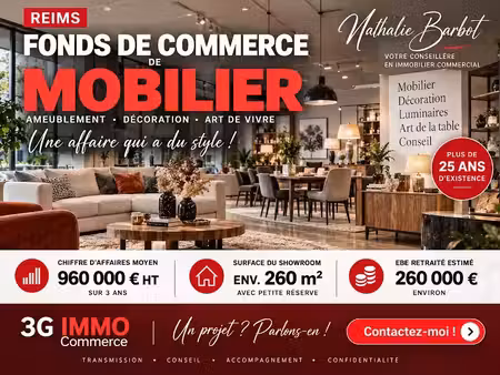 vente locaux professionnels à reims (51100)  346 500 €