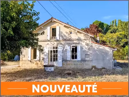 vente maison 6 pièces 106 m² à saint-mariens (33620)  220 000 €