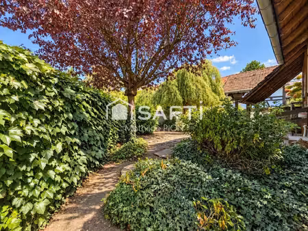 robertsau: maison familiale évolutive avec magnifique jardin arboré