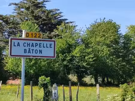 vente terrain à la chapelle-bâton (79220) : à vendre / 2589m² la chapelle-bâton