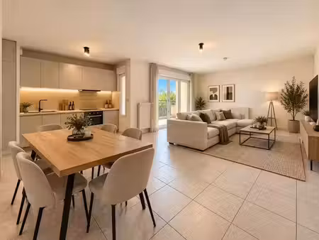 vente appartement 3 pièces 69 m² à lyon 8ème (69008)  249 000 €