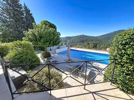 lodeve – villa avec vue panoramique sur la campagne et le lac du salagou