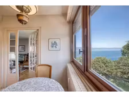 superbe appartement de 115m2 vue lac à thonon les bains