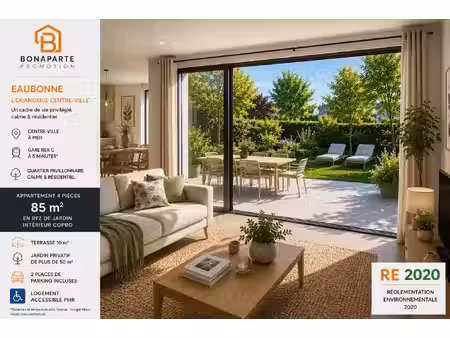 vente appartement 3 pièces 85 m² eaubonne (95600)