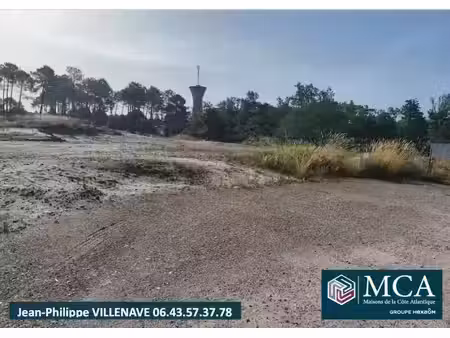 vente terrain 819 m² à castets (40260)  123 000 €