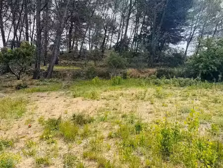 vente terrain 450 m² à peynier (13790)  265 000 €