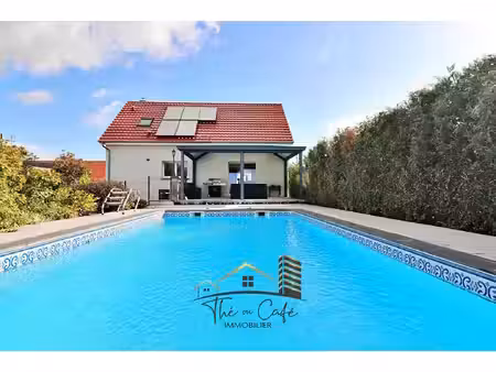 secteur bousse/ay-sur-moselle : belle maison f6 avec piscine et vaste jardin