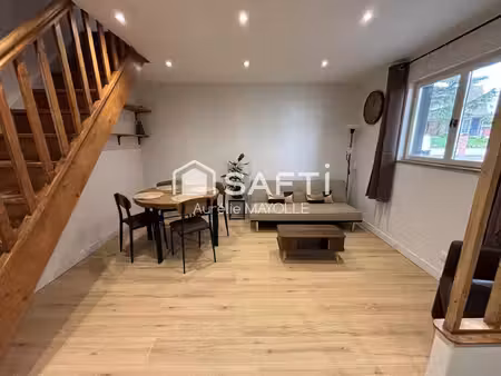 maison 56m2  1 chambre  1 garage à louer