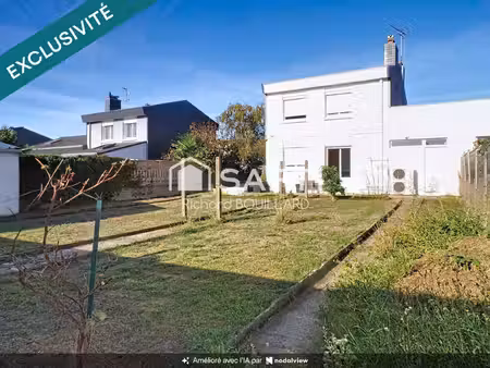 maison familiale avec jardin au calme à donges centre