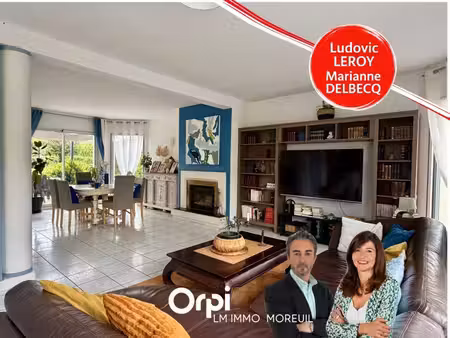 thézy-glimont – pavillon individuel 173 m² – 5 chambres – vie de plain-pied – terrain 2 00
