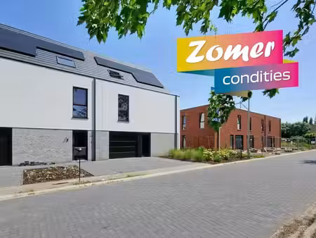 energiezuinige halfopen woning met garage en 3 tot 5 slpks