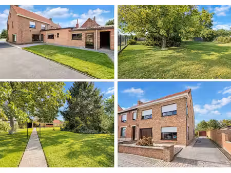heel ruime woning + zonnige tuin (1028m²) + landelijk verzicht