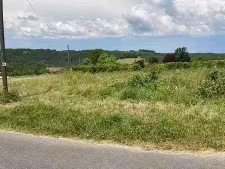 vente terrain 1200 m² à saint-cybranet (24250)  23 500 €