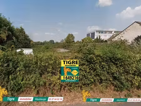 achat terrain 1 094m² jeumont 59460