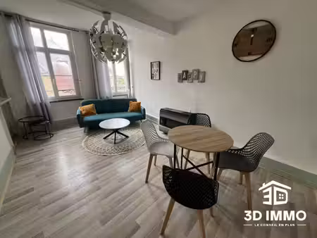 location appartement 2 pièces 56m² avesnes sur helpe 59440