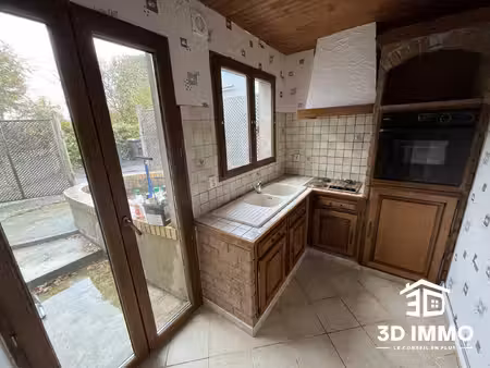 location maison 3 pièces 45m² flaumont waudrechies 59440