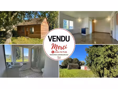 achat maison 1 pièce 27m² blennes 77940