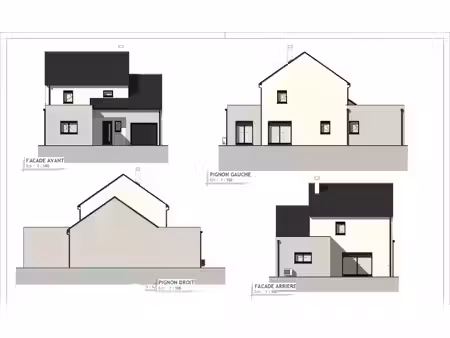 vente maison neuve 6 pièces 144 m² à saint-georges-le-fléchard (53480)  352 600 €