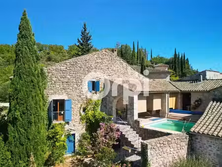 vente maison 5 pièces 120 m² à balazuc (07120)  339 000 €