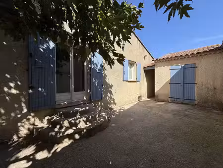 maison 3 pièces plain-pied avec garage et jardin