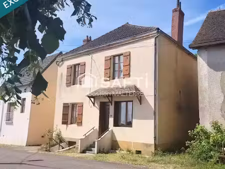 vente maison 5 pièces 114 m² à saint-jean-de-trézy (71490)  91 000 €