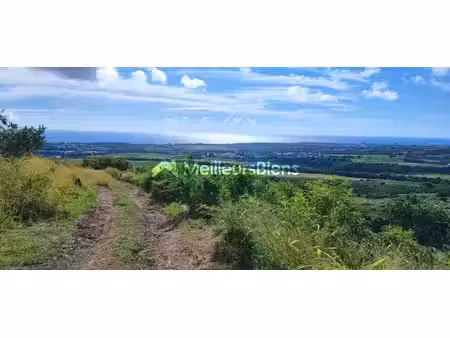 terrain d’exception à saint-paul – vue panoramique