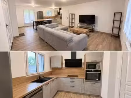 location maison meublé à agris (16110) : à louer meublé / 96m² agris