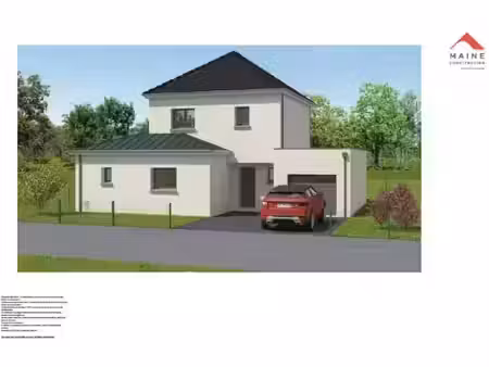 vente maison neuve 5 pièces 123 m² à sargé-lès-le-mans (72190)  395 000 €