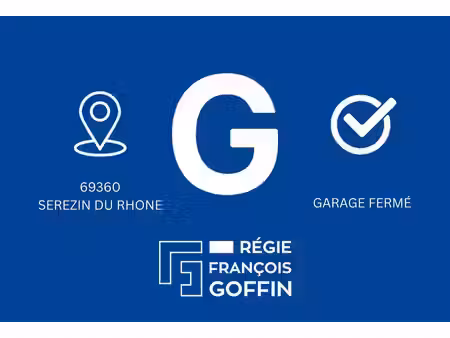 garage fermé 14.31m2 - serezin-du-rhône