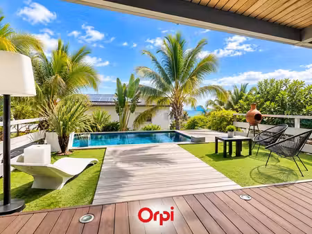 orpi trois bassins - villa de standing avec piscine – littoral de trois-bassins