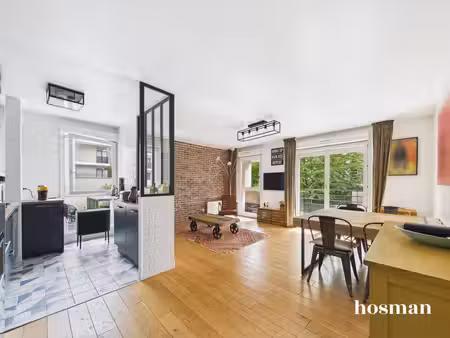 appartement de 3 pièces  69 m² - balcon  parking - rue frida kahlo  bobigny