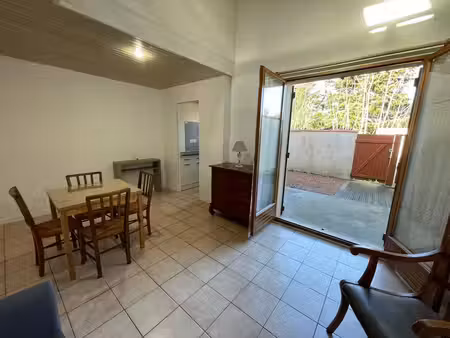 bègles - mussonville - jolie maison t3 meublée avec extérieu