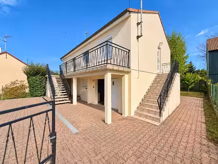 semoy  maison lumineuse de 80 m² avec sous-sol total et jardin sans vis-à-vis