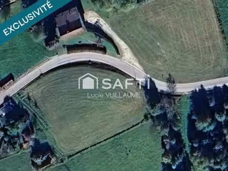 terrain de 2 657 m² dont 800 m² constructibles