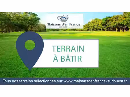 vente terrain 550 m² à pontenx-les-forges (40200)  96 500 €