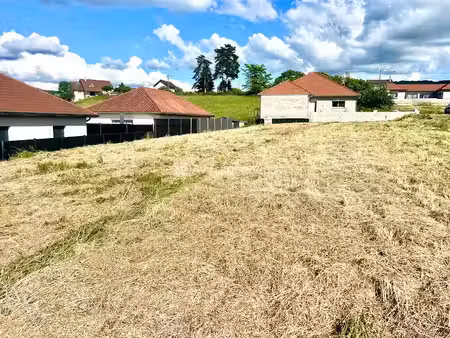 vente terrain 636 m² à belley (01300)  93 000 €