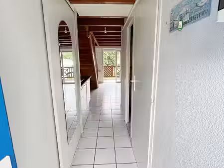 andernos-les-bains t2 bis en duplex avec terrasse sur jard