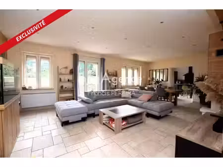 comme dans une maison  131 m² hab. et jardin de 958 m²
