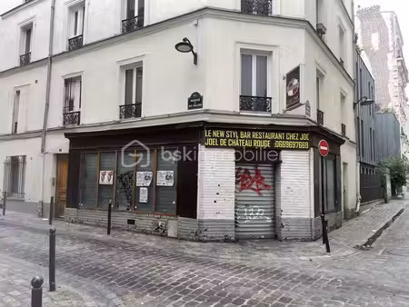 local commercial 54 m² – paris 18ᵉ – proche boulevard ornano