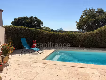 maison individuelle à vendre 3 chambres  piscine  terrasse  garage  vue exceptionnelle  sa