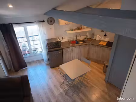 appartement t1 bis meublé refait à neuf avec mezzanine