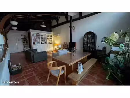 jolie maison lumineuse avec grand jardin