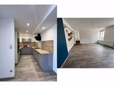 t4 100 m² rénové – 3 chambres – terrasse – parking – dompaire